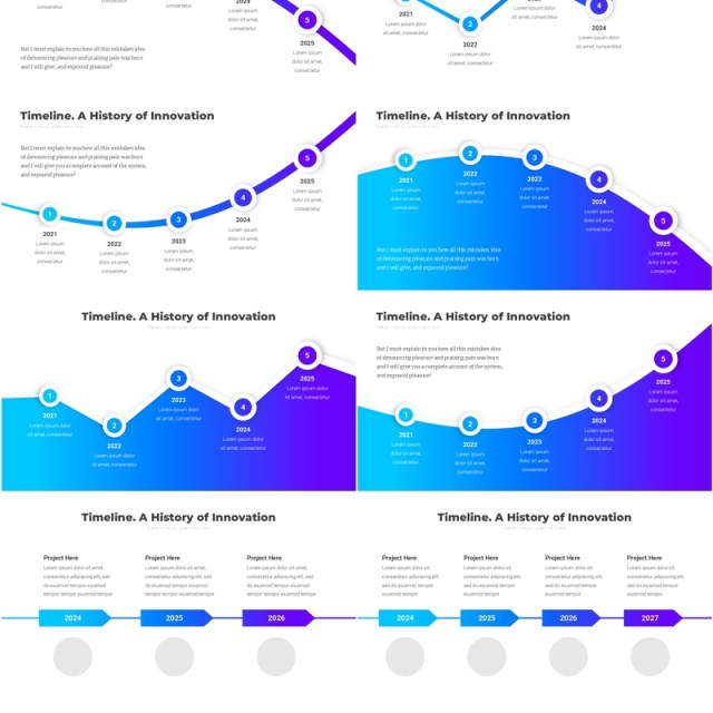 创新时间轴时间线PPT模板Timeline. A History of Innovation5 创新时间轴时间线PPT模板Timeline. A History of Innovation5