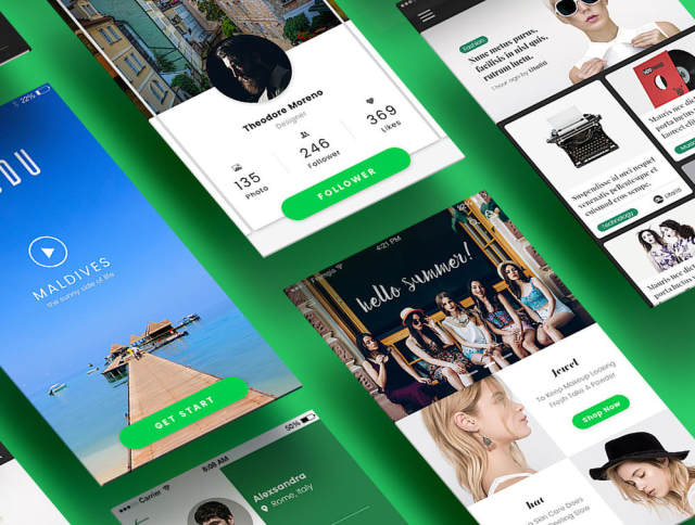 用于Sketch&Photoshop的iOS移动应用UI工具包,Chudu移动UI工具包 用于Sketch&Photoshop的iOS移动应用UI工具包,Chudu移动UI工具包