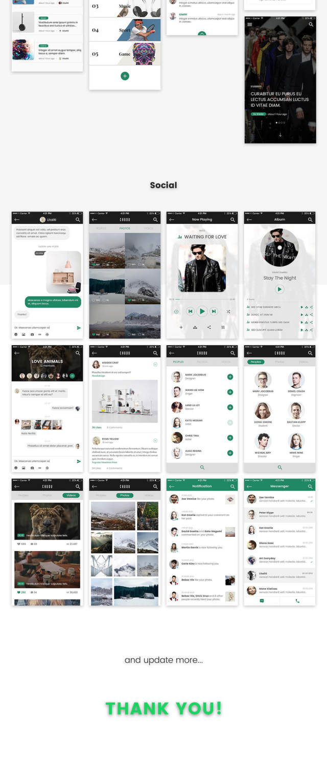 用于Sketch&Photoshop的iOS移动应用UI工具包,Chudu移动UI工具包 用于Sketch&Photoshop的iOS移动应用UI工具包,Chudu移动UI工具包