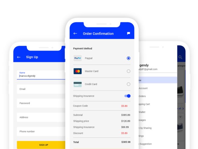 Shopy Ui套件,具有强大的视觉概念含XD源文件 Shopy Ui套件,具有强大的视觉概念含XD源文件