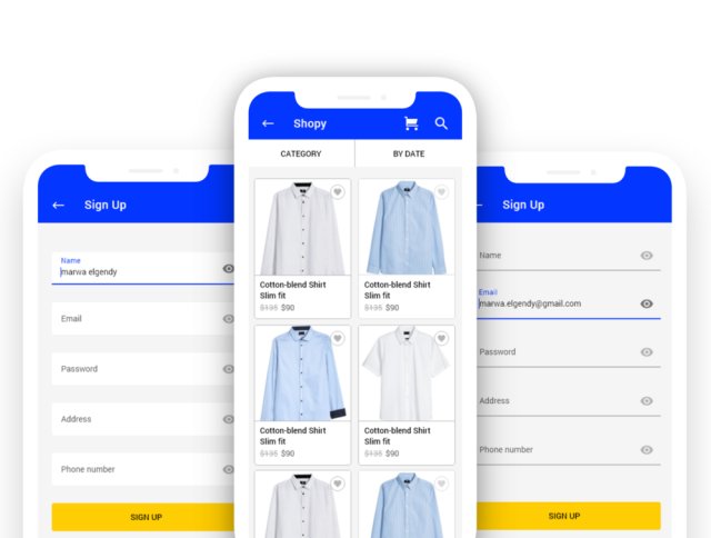 Shopy Ui套件,具有强大的视觉概念含XD源文件 Shopy Ui套件,具有强大的视觉概念含XD源文件