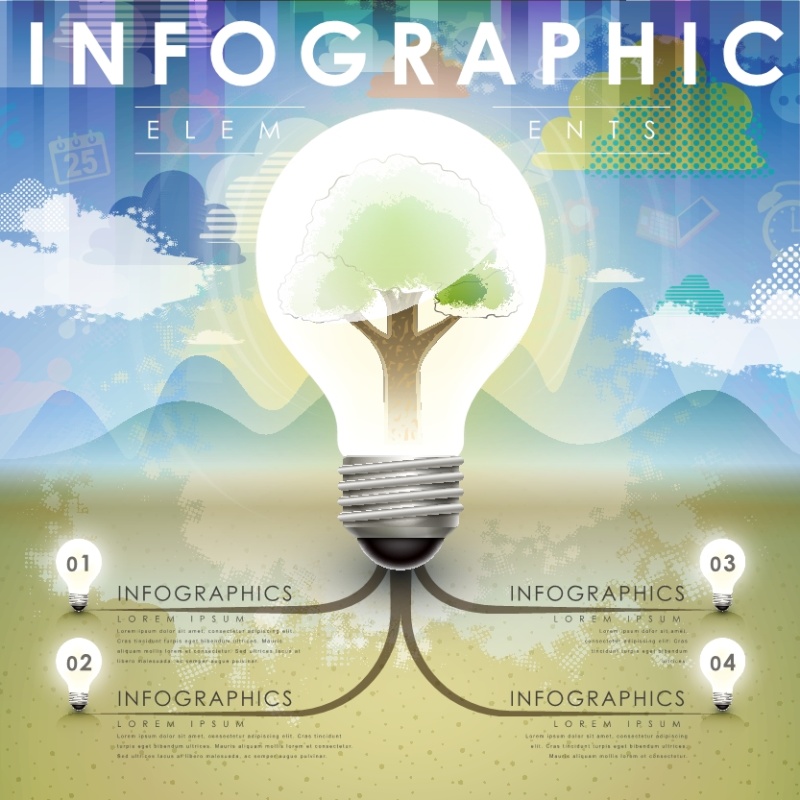 信息图形创意设计载体39