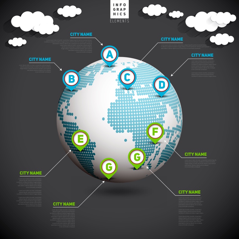 信息图形设计元素6719
