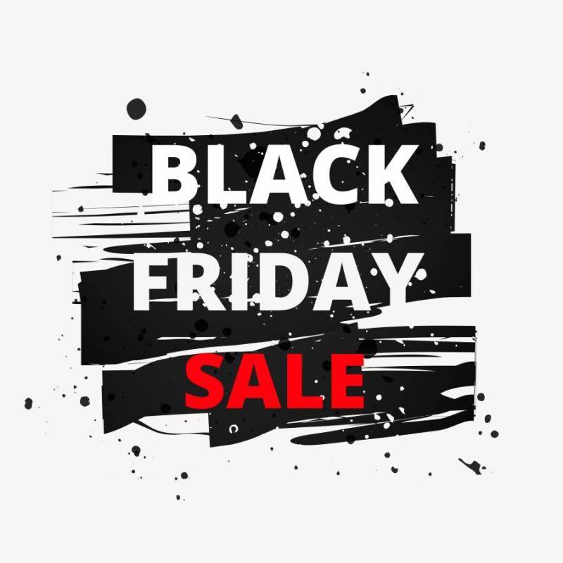 垃圾油漆黑色星期五销售