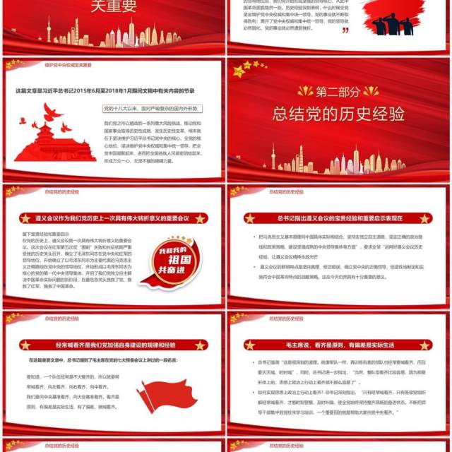 保证党的团结和集中统一至关重要专题党课学习PPT模板 保证党的团结和集中统一至关重要专题党课学习PPT模板