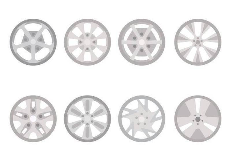 平的轮毂罩载体