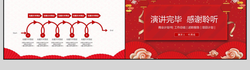 2018年终工作汇报PPT模板