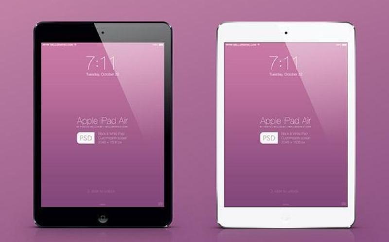 Apple iPad Air mockup