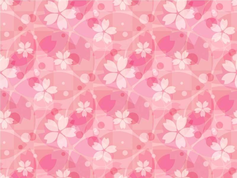 樱桃背景3_模式_粉红色
