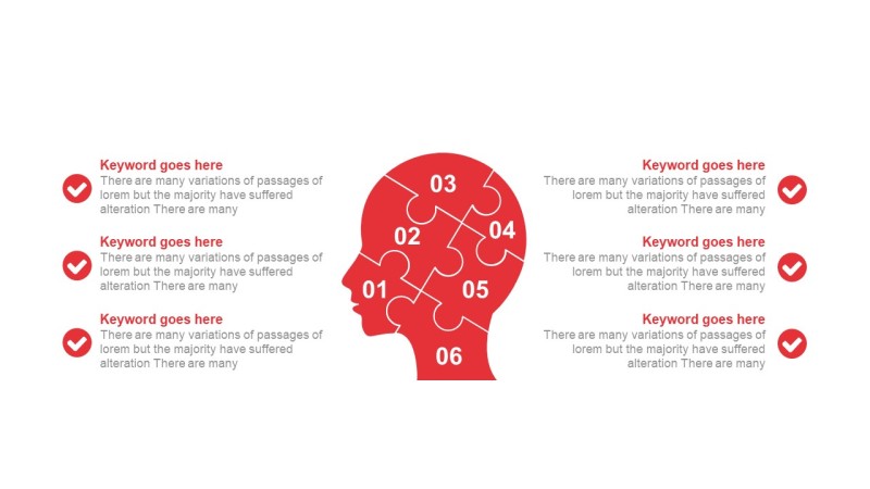 红色简约数据分析PPT图表-31