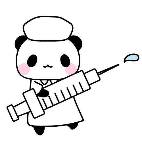 护士的熊猫陈的插图