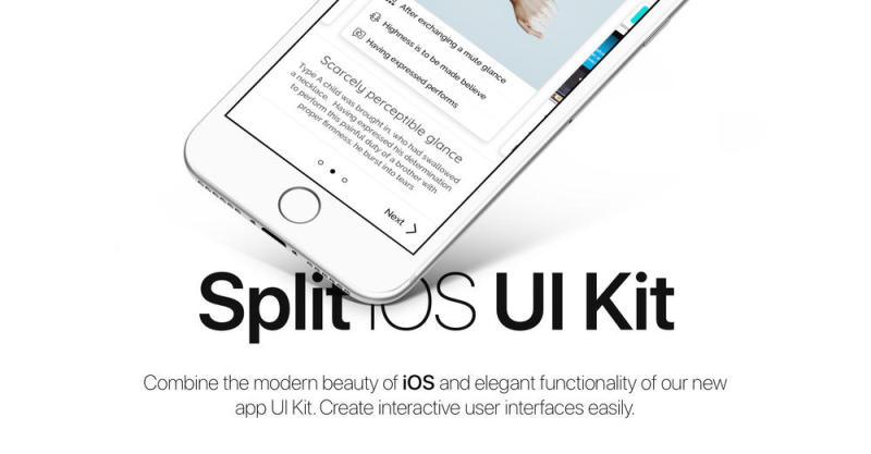 轻松创建交互式用户界面。,分割iOS UI工具包 轻松创建交互式用户界面。,分割iOS UI工具包