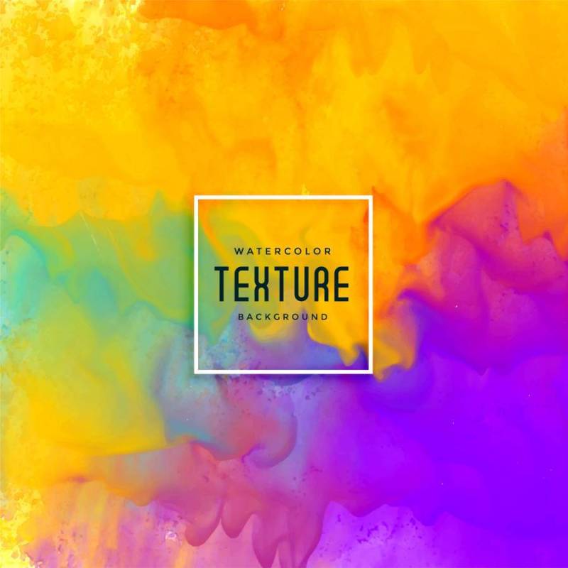 抽象的美丽手绘水彩背景