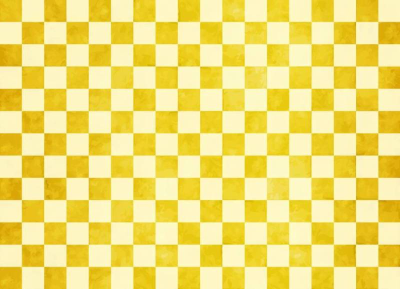 金色屏风风背景テクスチャ市松模様柄壁纸絵