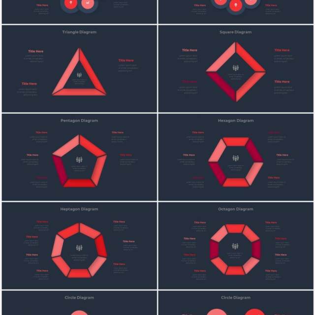 红色深色系商务产品信息图表流程步骤关系图PPT素材 Infographic Red 红色深色系商务产品信息图表流程步骤关系图PPT素材 Infographic Red