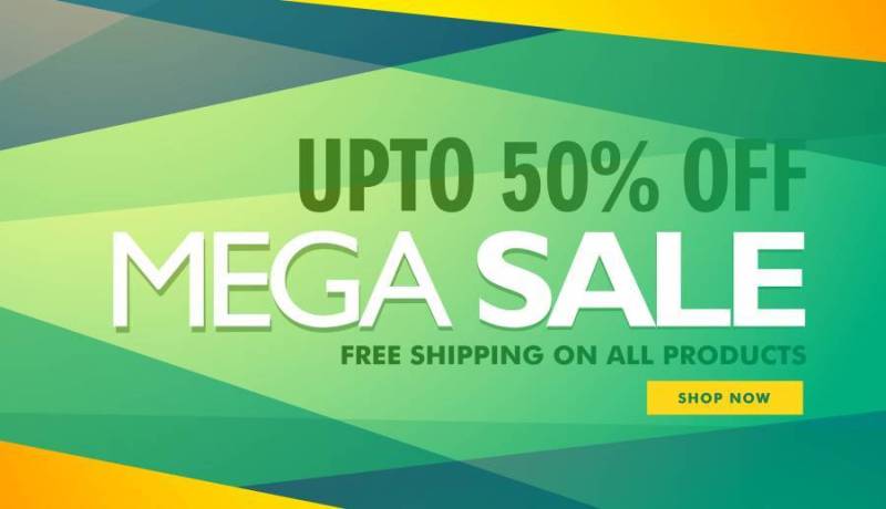 大型销售创意设计横幅模板