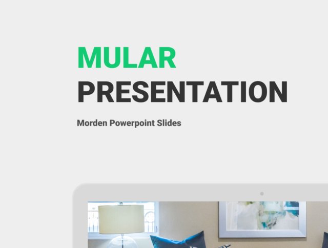 现代商业Powerpoint，主题演讲和谷歌ppt模板幻灯片演示，Mular演示