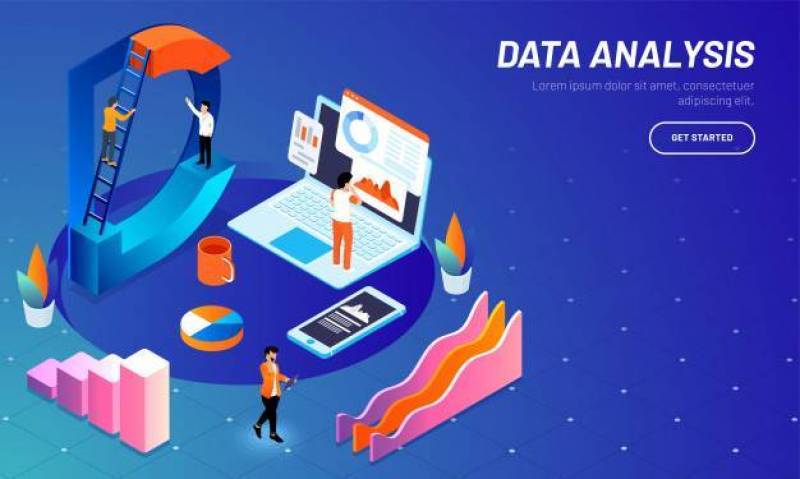 Website template design.