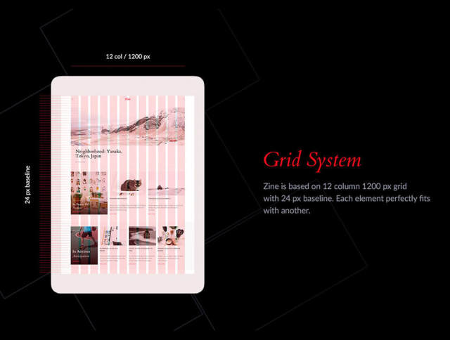 Zine UI Kit轻松构建您的博客,杂志或在线报纸 Zine UI Kit轻松构建您的博客,杂志或在线报纸