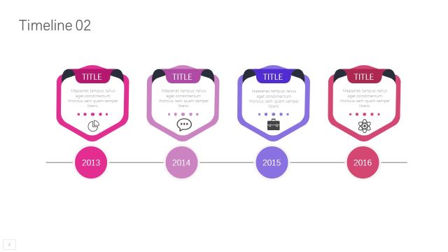 炫彩时间轴时间线PPT信息可视化图表4 炫彩时间轴时间线PPT信息可视化图表4