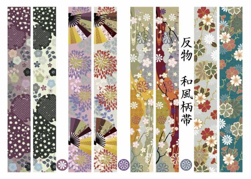 日本风格的日式装饰线
