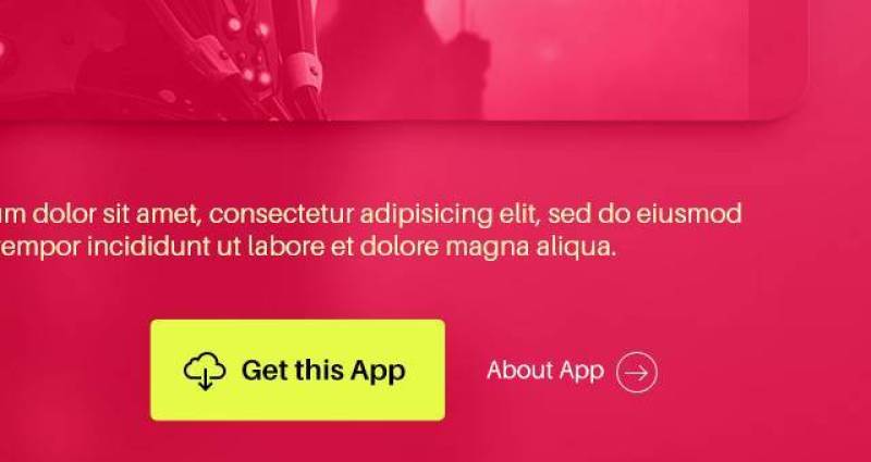 Psd应用平板电脑展示