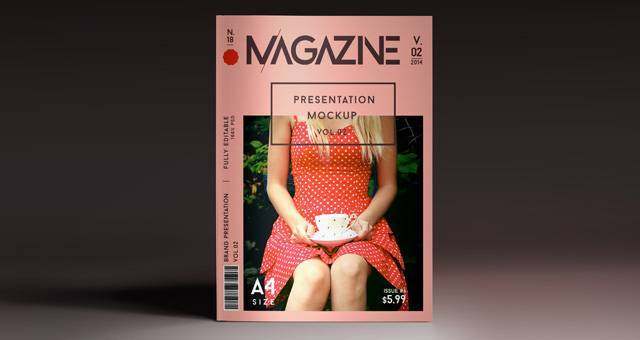 A4 Psd Magazine Mockup View Vol2 A4 Psd Magazine Mockup View Vol2