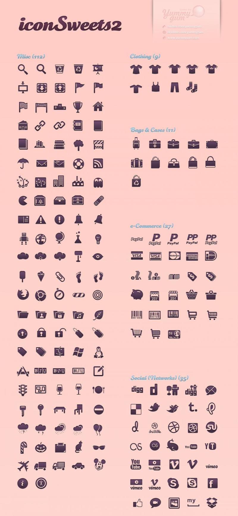 精致齐全的UI图标psd分层素材