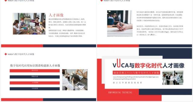 赋能思维之VUCA与数字化时代人才画像动态PPT模板 赋能思维之VUCA与数字化时代人才画像动态PPT模板