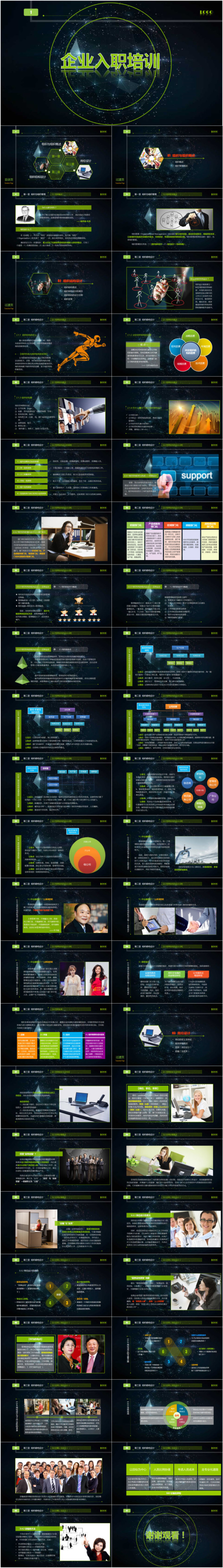 企业报告PPT模板