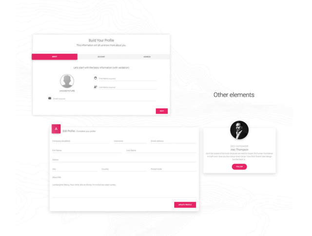 仪表板和Business Web App UI工具包 - 用于Sketch和XD,Material Dashboard Pro Sketch 仪表板和Business Web App UI工具包 - 用于Sketch和XD,Material Dashboard Pro Sketch