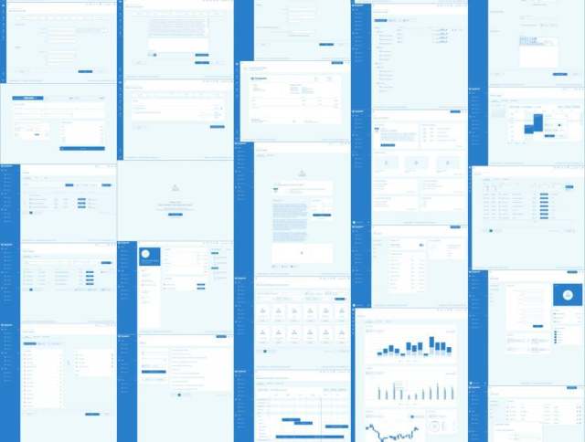 Web应用程序快速原型设计Wireframe Kit for Sketch。，Protogonist Web Wireframe