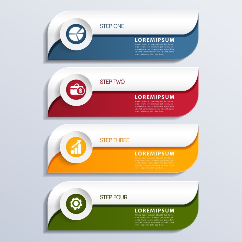 信息图表和业务设计矢量9（4）