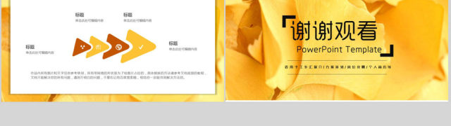 2018金色简约述职报告ppt模板 2018金色简约述职报告ppt模板
