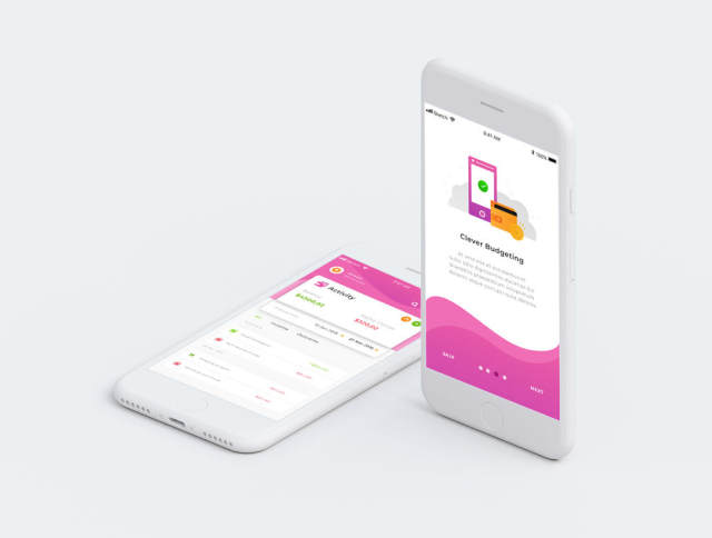 个人预算应用程序的UI设计元素,Finansia Personal Budgeting UI Kit 个人预算应用程序的UI设计元素,Finansia Personal Budgeting UI Kit