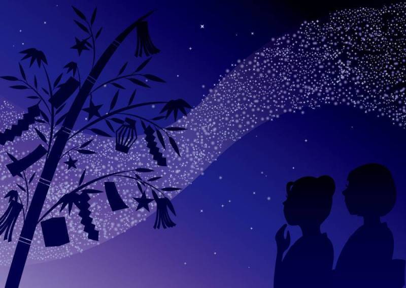 别致的七夕背景框架