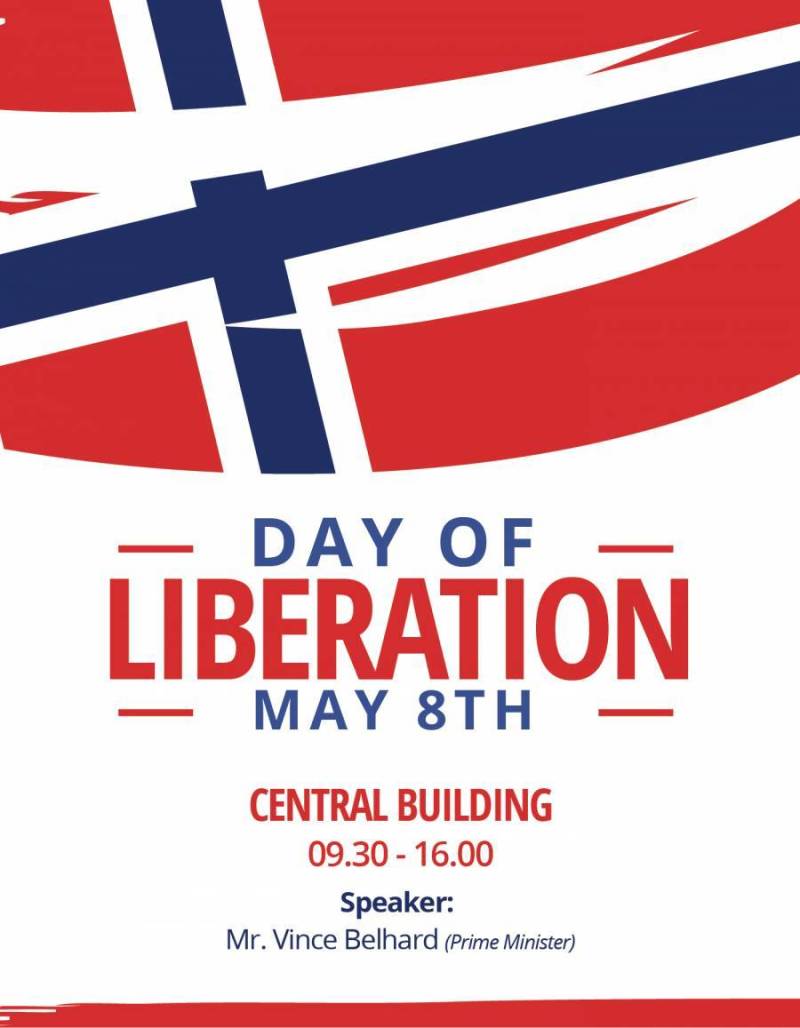 挪威解放海报日