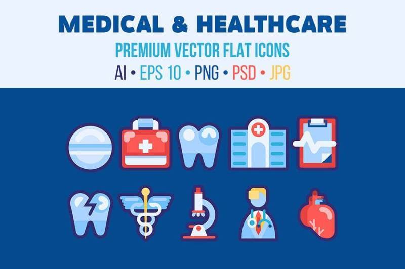 10医疗医疗保健图标