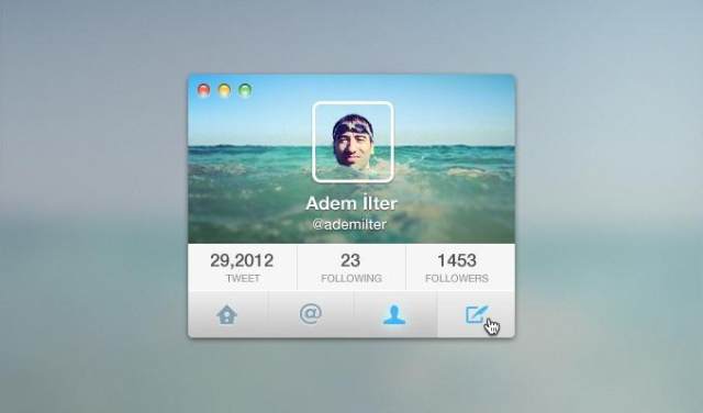 Twitter Interface Twitter Interface