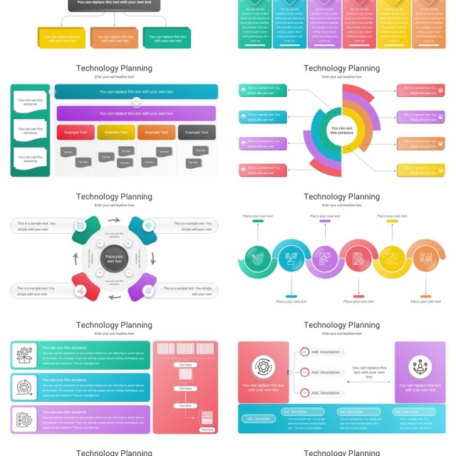 技术规划信息图PPT模板Technology Planning 技术规划信息图PPT模板Technology Planning
