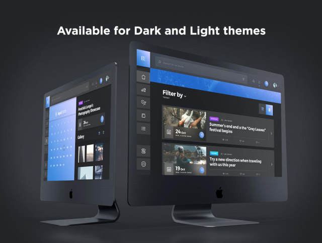 Web事件和博客App UI Kit - 用于Sketch,Photoshop,XD,Eurielle Web App UI Kit Web事件和博客App UI Kit - 用于Sketch,Photoshop,XD,Eurielle Web App UI Kit
