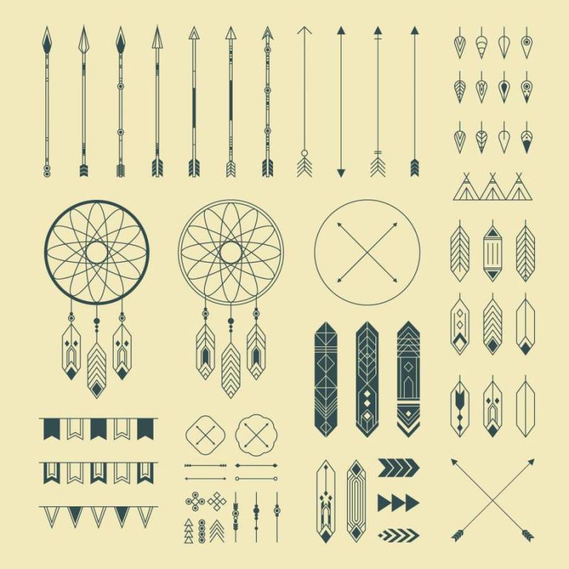 时髦印度装饰装饰品