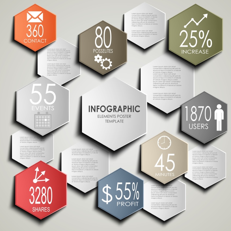 信息矢量图集4214