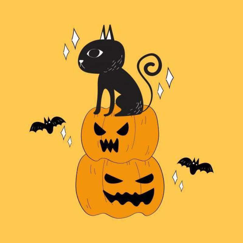 万圣夜恶意嘘声和南瓜乱画传染媒介。