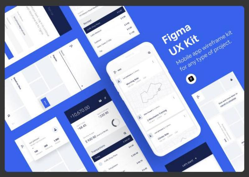 移动用户体验套件Figma Mobile UX Kit