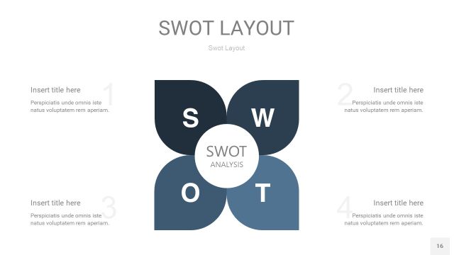 莫兰迪蓝色SWOT图表PPT16 莫兰迪蓝色SWOT图表PPT16