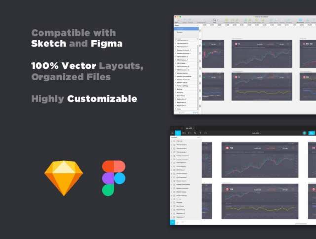 用于Sketch和Figma的Crypto Finance App，Crpt Bank iOS UI Kit
