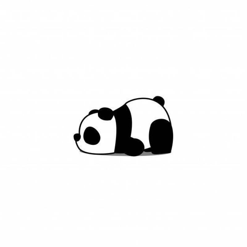懒熊猫卡通