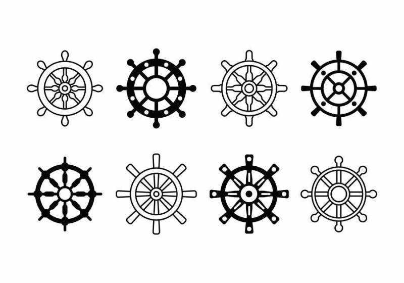 船轮设置的图标
