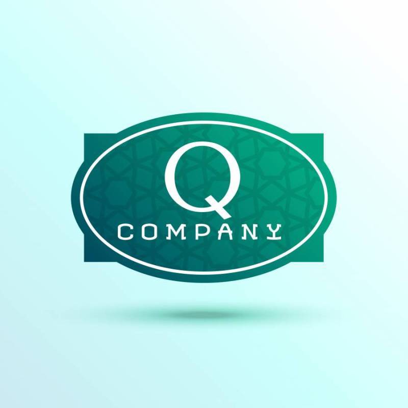 字母Q标签标志设计为您的品牌